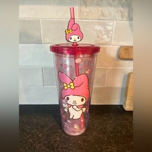 NWOT Sanrio My Melody Strawberry Squad Pink  - MY MELODY  Tumbler 24 oz